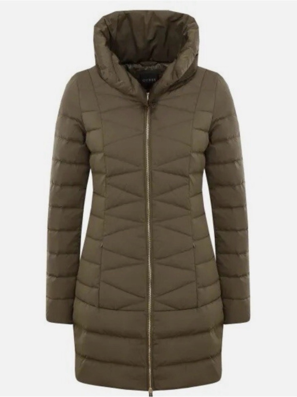 GUESS "Asia" Longline Down Puffer Jacket